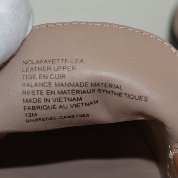 Nordstrom Women's Size 12 Lafayette Brown Loafer Leather - Picture 5 of 12